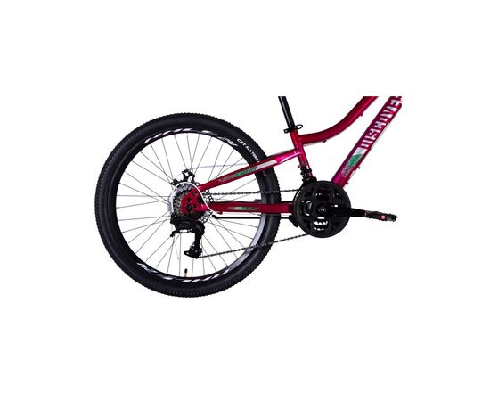 Велосипед Discovery 24" KELLY DD рама-11" ST 2025 малиновий (OPS-DIS-24-364), изображение 3 Велосипед Discovery 24" KELLY DD рама-11" ST 2025 малиновий (OPS-DIS-24-364), изображение 3