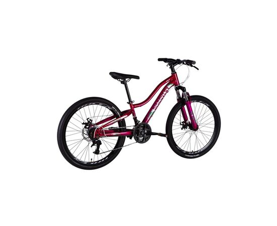 Велосипед Discovery 24" KELLY DD рама-11" ST 2025 малиновий (OPS-DIS-24-364), изображение 5 Велосипед Discovery 24" KELLY DD рама-11" ST 2025 малиновий (OPS-DIS-24-364), изображение 5