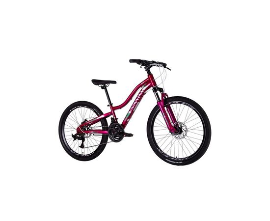 Велосипед Discovery 24" KELLY DD рама-11" ST 2025 малиновий (OPS-DIS-24-364), изображение 6 Велосипед Discovery 24" KELLY DD рама-11" ST 2025 малиновий (OPS-DIS-24-364), изображение 6