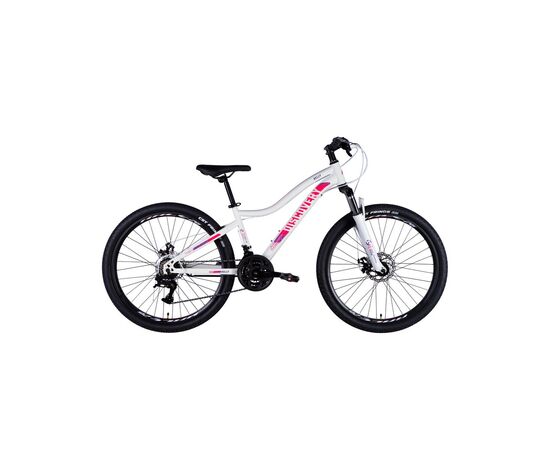 Велосипед Discovery 24" KELLY DD рама-14" ST 2025 біло-рожевий (OPS-DIS-26-628)