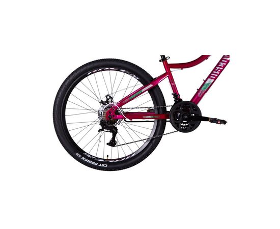 Велосипед Discovery 24" KELLY DD рама-14" ST 2025 малиновий (OPS-DIS-26-629), изображение 3 Велосипед Discovery 24" KELLY DD рама-14" ST 2025 малиновий (OPS-DIS-26-629), изображение 3