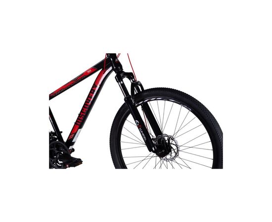 Велосипед Discovery 27.5" TREK DD рама-16" ST 2025 чорно-червоний (OPS-SP-27.5-044), изображение 3 Велосипед Discovery 27.5" TREK DD рама-16" ST 2025 чорно-червоний (OPS-SP-27.5-044), изображение 3