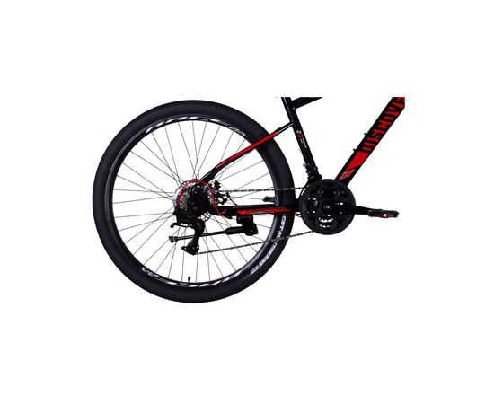 Велосипед Discovery 27.5" TREK DD рама-16" ST 2025 чорно-червоний (OPS-SP-27.5-044), изображение 4 Велосипед Discovery 27.5" TREK DD рама-16" ST 2025 чорно-червоний (OPS-SP-27.5-044), изображение 4