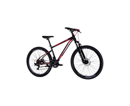 Велосипед Discovery 27.5" TREK DD рама-16" ST 2025 чорно-червоний (OPS-SP-27.5-044), изображение 6 Велосипед Discovery 27.5" TREK DD рама-16" ST 2025 чорно-червоний (OPS-SP-27.5-044), изображение 6