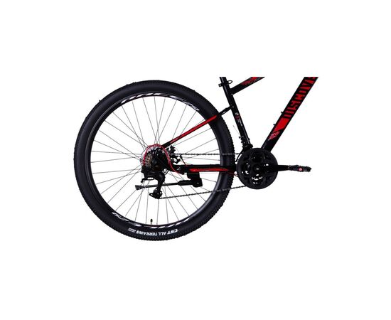 Велосипед Discovery 29" TREK DD рама-16" ST 2025 чорно-червоний (OPS-SP-29-075), изображение 3 Велосипед Discovery 29" TREK DD рама-16" ST 2025 чорно-червоний (OPS-SP-29-075), изображение 3