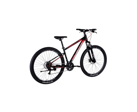 Велосипед Discovery 29" TREK DD рама-16" ST 2025 чорно-червоний (OPS-SP-29-075), изображение 4 Велосипед Discovery 29" TREK DD рама-16" ST 2025 чорно-червоний (OPS-SP-29-075), изображение 4