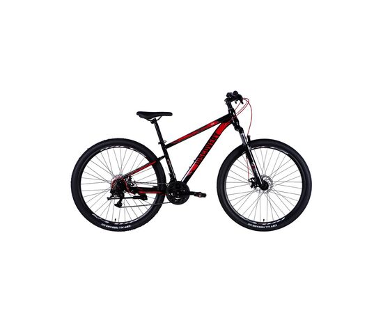 Велосипед Discovery 29" TREK DD рама-16" ST 2025 чорно-червоний (OPS-SP-29-075)