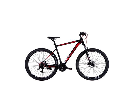 Велосипед Discovery 29" TREK DD рама-21" ST 2025 чорно-червоний (OPS-SP-29-083)