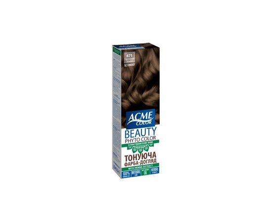 Краска для волос Acme Color Beauty Phyto 671 - Ореховый (4823115501929)