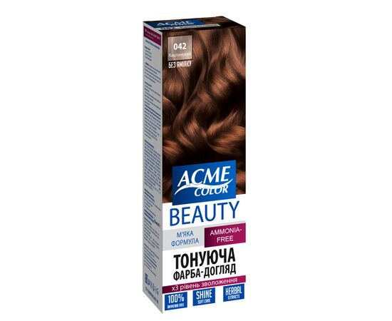 Фарба для волосся Acme Color Beauty Phyto 042 - Каштановий (4820000300377)