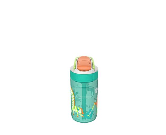 Бутылка для воды Kambukka Lagoon kids Disco Zoo 400 мл помаранчева (11-04058), изображение 2 Бутылка для воды Kambukka Lagoon kids Disco Zoo 400 мл помаранчева (11-04058), изображение 2