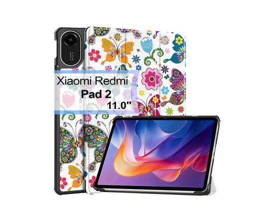 Чохол до планшета BeCover Smart Xiaomi Redmi Pad 2 11.0" Butterfly (713646)