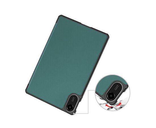 Чехол для планшета BeCover Smart Xiaomi Redmi Pad 2 11.0" Dark Green (713638), изображение 4 Чехол для планшета BeCover Smart Xiaomi Redmi Pad 2 11.0" Dark Green (713638), изображение 4
