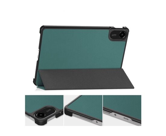 Чехол для планшета BeCover Smart Xiaomi Redmi Pad 2 11.0" Dark Green (713638), изображение 5 Чехол для планшета BeCover Smart Xiaomi Redmi Pad 2 11.0" Dark Green (713638), изображение 5