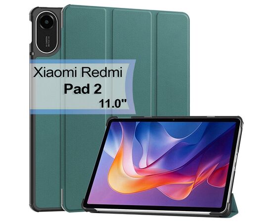Чохол до планшета BeCover Smart Xiaomi Redmi Pad 2 11.0" Dark Green (713638)