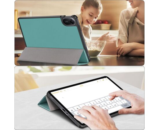 Чохол до планшета BeCover Smart Xiaomi Redmi Pad 2 11.0" Green (713639), зображення 4 Чохол до планшета BeCover Smart Xiaomi Redmi Pad 2 11.0" Green (713639), зображення 4