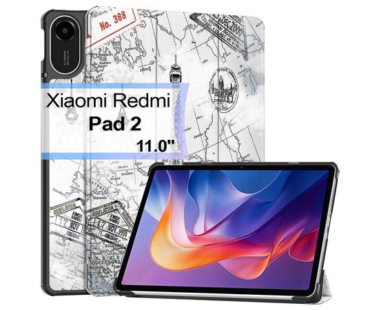 Чехол для планшета BeCover Smart Xiaomi Redmi Pad 2 11.0" Paris (713650)