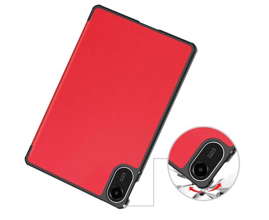 Чохол до планшета BeCover Smart Xiaomi Redmi Pad 2 11.0" Red (713643), зображення 4 Чохол до планшета BeCover Smart Xiaomi Redmi Pad 2 11.0" Red (713643), зображення 4