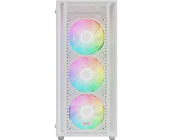 Корпус Gamdias AURA GC2 ELITE WH ARGB (4711514500622), изображение 3 Корпус Gamdias AURA GC2 ELITE WH ARGB (4711514500622), изображение 3