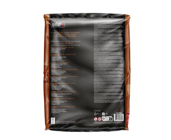 Пеллеты Weber Деревні дуб FSC Oak 8 кг (3401053), изображение 2 Пеллеты Weber Деревні дуб FSC Oak 8 кг (3401053), изображение 2