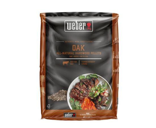 Пелети Weber Деревні дуб FSC Oak 8 кг (3401053)