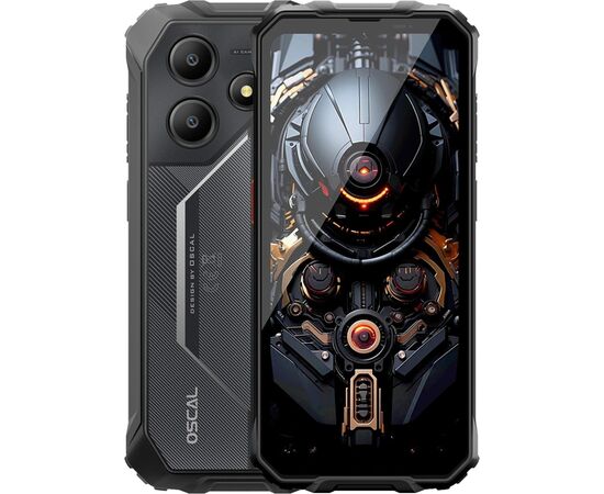 Мобильный телефон Oscal Marine 2 8/256GB Black