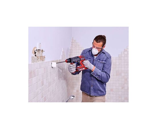 Перфоратор Einhell TE-HD 18/20LI - Solo, SDS-plus, PXC 18V, 1.8Дж, кейс (без АКБ и ЗУ) (4514260), изображение 2 Перфоратор Einhell TE-HD 18/20LI - Solo, SDS-plus, PXC 18V, 1.8Дж, кейс (без АКБ и ЗУ) (4514260), изображение 2