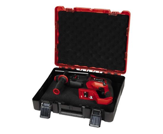 Перфоратор Einhell TE-HD 18/20LI - Solo, SDS-plus, PXC 18V, 1.8Дж, кейс (без АКБ и ЗУ) (4514260), изображение 5 Перфоратор Einhell TE-HD 18/20LI - Solo, SDS-plus, PXC 18V, 1.8Дж, кейс (без АКБ и ЗУ) (4514260), изображение 5