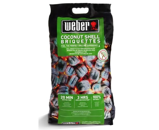 Брикеты Weber з кокосової стружки 4 кг (18401)