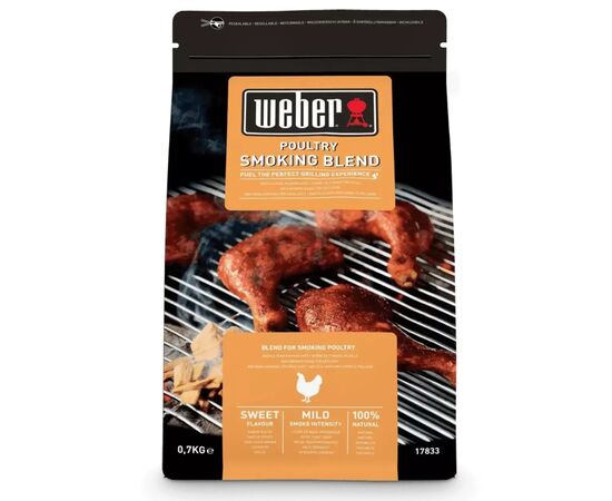 Треска для копчения Weber до птиці, 700 г (17833)