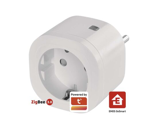 Умная розетка WIFI P5533 GoSmart, ZigBee 3.0, IP44 EMOS (P5533), изображение 7 Умная розетка WIFI P5533 GoSmart, ZigBee 3.0, IP44 EMOS (P5533), изображение 7