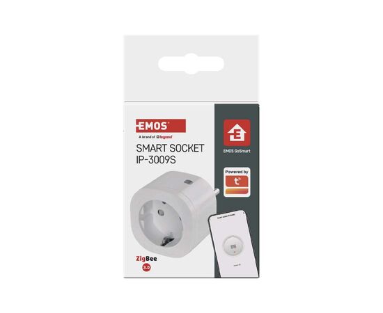 Умная розетка WIFI P5533 GoSmart, ZigBee 3.0, IP44 EMOS (P5533), изображение 9 Умная розетка WIFI P5533 GoSmart, ZigBee 3.0, IP44 EMOS (P5533), изображение 9