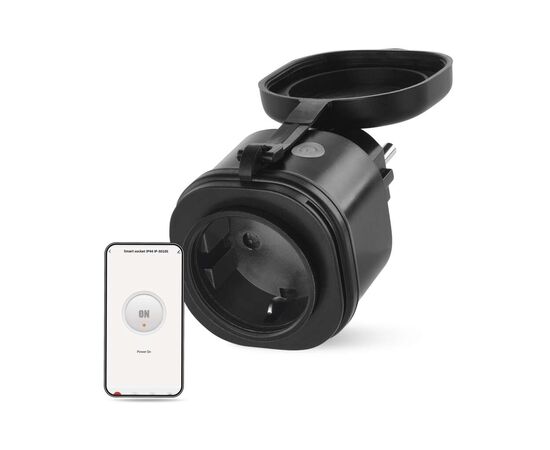 Умная розетка WIFI P5534 GoSmart, ZigBee 3.0, IP44 EMOS (P5534), изображение 11 Умная розетка WIFI P5534 GoSmart, ZigBee 3.0, IP44 EMOS (P5534), изображение 11