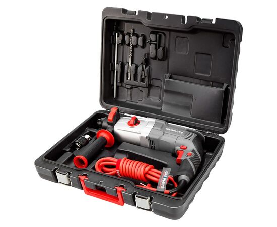 Перфоратор Graphite SDS-plus, 800Вт, 2.8Дж, кейс 3.28кг (58G538), изображение 11 Перфоратор Graphite SDS-plus, 800Вт, 2.8Дж, кейс 3.28кг (58G538), изображение 11