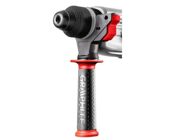 Перфоратор Graphite SDS-plus, 800Вт, 2.8Дж, кейс 3.28кг (58G538), изображение 7 Перфоратор Graphite SDS-plus, 800Вт, 2.8Дж, кейс 3.28кг (58G538), изображение 7