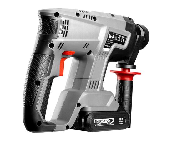 Перфоратор Graphite Energy+ SDS-plus, 18V, 2.2Дж, 2.26кг (без АКБ и ЗУ) (58G027), изображение 6 Перфоратор Graphite Energy+ SDS-plus, 18V, 2.2Дж, 2.26кг (без АКБ и ЗУ) (58G027), изображение 6