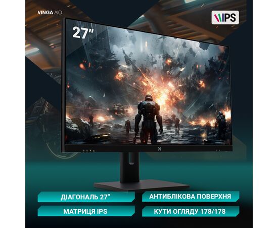 Комп'ютер Vinga AIO Rhino C0504 (R5M16G3050WP.C0504), зображення 7 Комп'ютер Vinga AIO Rhino C0504 (R5M16G3050WP.C0504), зображення 7