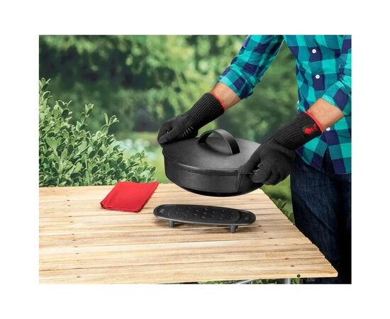 Аксессуар для барбекю Weber жаростійкі перчатки, L/XL (6670), изображение 6 Аксессуар для барбекю Weber жаростійкі перчатки, L/XL (6670), изображение 6