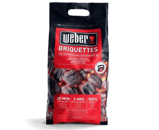 Брикети Weber вугільні 4 кг (17590)