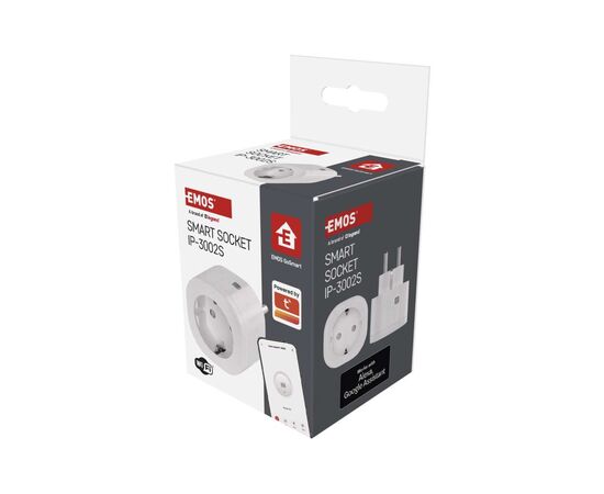 Умная розетка WIFI GoSmart P5531 EMOS (P5531), изображение 7 Умная розетка WIFI GoSmart P5531 EMOS (P5531), изображение 7