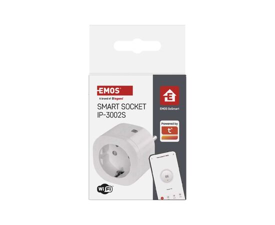 Умная розетка WIFI GoSmart P5531 EMOS (P5531), изображение 9 Умная розетка WIFI GoSmart P5531 EMOS (P5531), изображение 9