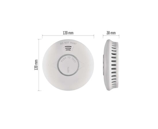 Датчик дыма EMOS P56500S ZigBee (P56500S), изображение 7 Датчик дыма EMOS P56500S ZigBee (P56500S), изображение 7