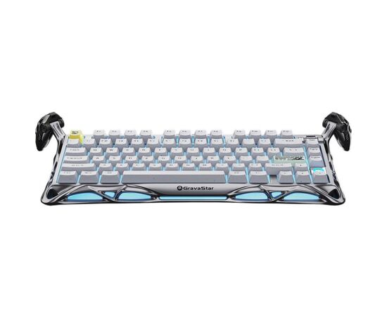 Клавіатура GravaStar Mercury K1 Pro TKL Wireless/Bluetooth/USB UA Grey (GSK1PRO_GRY), зображення 12 Клавіатура GravaStar Mercury K1 Pro TKL Wireless/Bluetooth/USB UA Grey (GSK1PRO_GRY), зображення 12