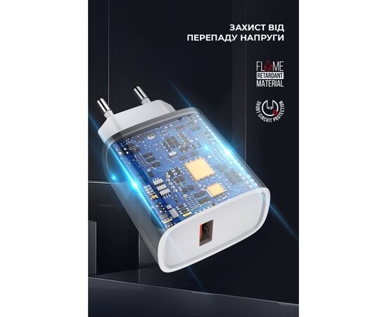 Зарядное устройство Armorstandart AR012 24W 1xUSB white (ARM59715), изображение 4