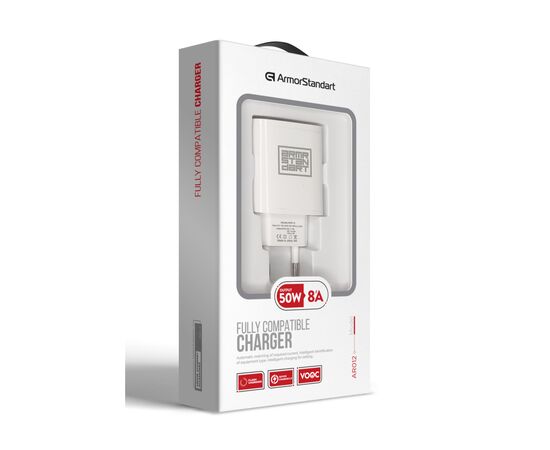 Зарядное устройство Armorstandart AR012 24W 1xUSB white (ARM59715), изображение 8