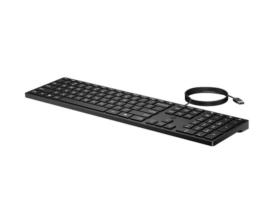 Клавиатура HP 320K USB UA Black (9SR37UT), изображение 5 Клавиатура HP 320K USB UA Black (9SR37UT), изображение 5