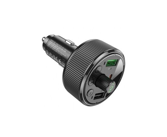 FM модулятор HOCO E82, Black, Box, изображение 2 FM модулятор HOCO E82, Black, Box, изображение 2