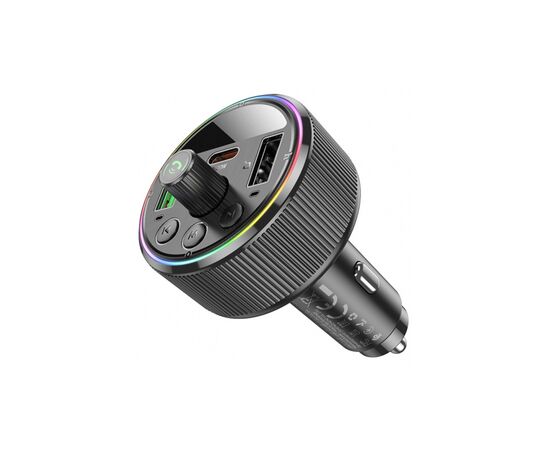 FM модулятор HOCO E82, Black, Box, изображение 3 FM модулятор HOCO E82, Black, Box, изображение 3