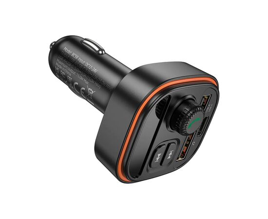 FM модулятор BOROFONE BC59, Black, Box, изображение 5 FM модулятор BOROFONE BC59, Black, Box, изображение 5