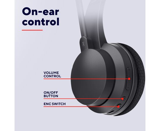 Наушники Trust Ayda Wireless ENC Black (25463), изображение 11